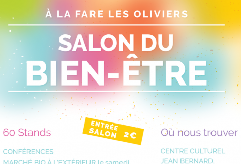 affiche salon du bien-être